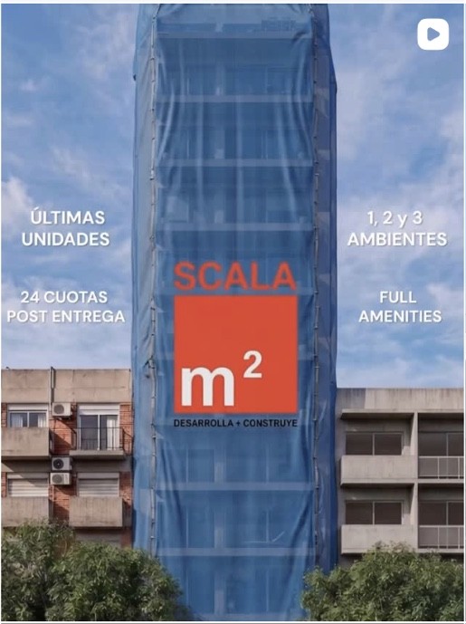 Avance de obra ScalaM2 - Av. San Juan 3127